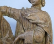Musée Dobrée-bois polychromés Vierge et St Jean (3)